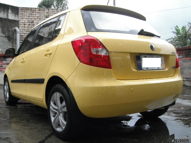 FABIA 1.2萊姆黃開箱