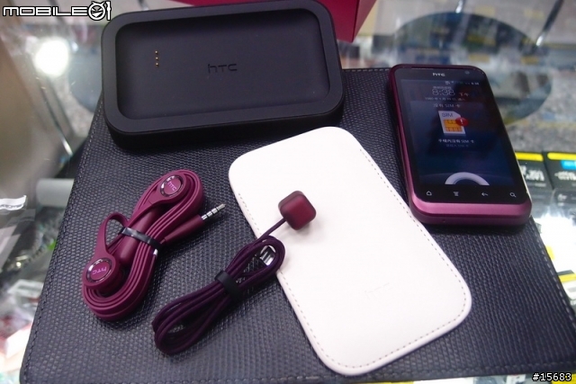 HTC Rhyme 嫣紅紫 開箱分享