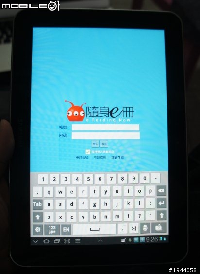 一台抵萬冊!我的隨身閱讀利器:Galaxy Tab8.9開箱分享!