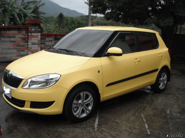 FABIA 1.2萊姆黃開箱
