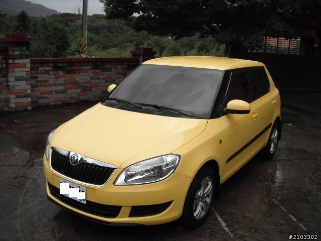 FABIA 1.2萊姆黃開箱