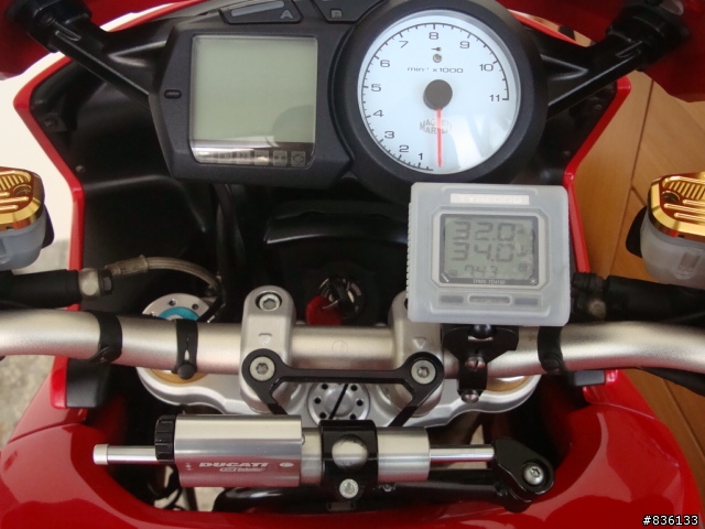 剛剛拿到手的小玩意,機車專用(防水)無線胎壓偵測器FOR DUCATI