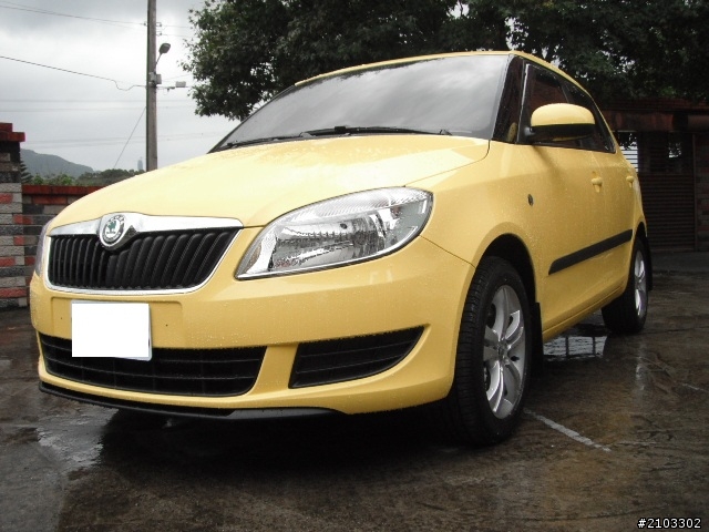 FABIA 1.2萊姆黃開箱