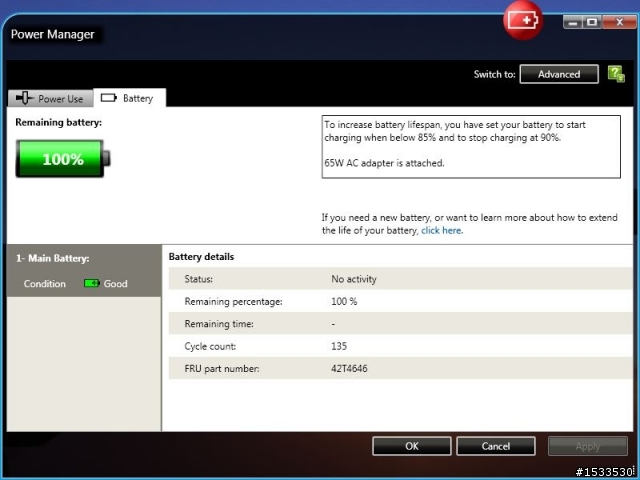 ThinkVantage-Power Manager 導覽 (ThinkPad電源管理懶人包)