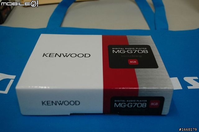 Kenwood G708 開箱~~