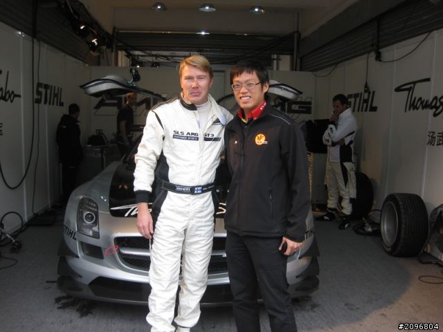 初見Mika Hakkinen!!!