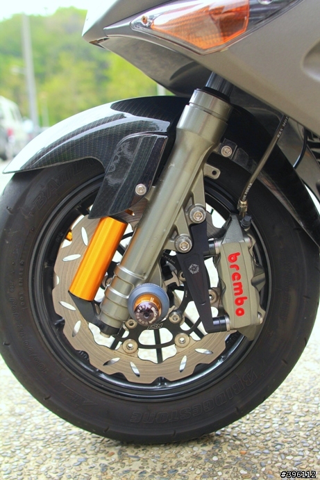 G-MAX 200改裝分享第十一發!! 前後雙Brembo總泵+前後雙Brembo卡鉗 制動最終昇級!!