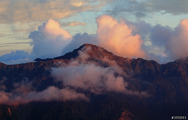 合歡主峰~石門山~夕陽~夜曝~日出~藍天~