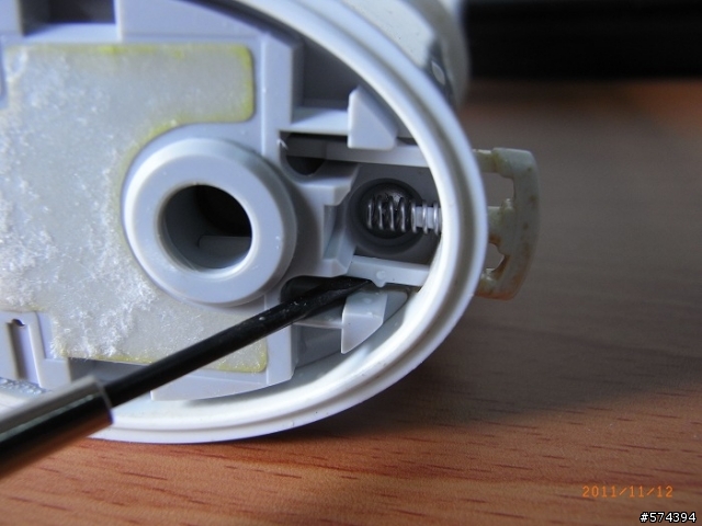 國際牌噴射水流攜帶型沖牙器Panasonic EW-DJ40 (附拆解照片) 更換電池問題