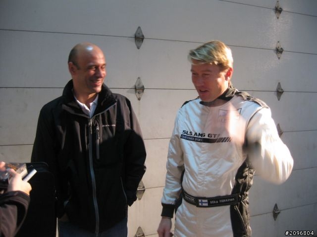 初見Mika Hakkinen!!!