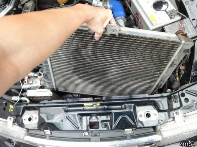 saab 9000 水箱更換DIY