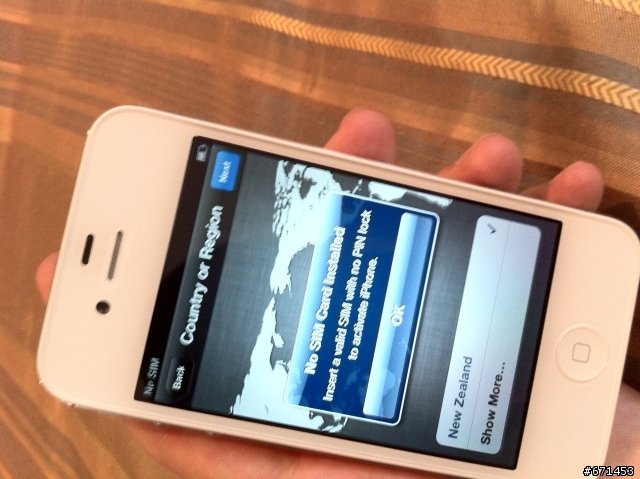 iPhone4s 南半球開箱