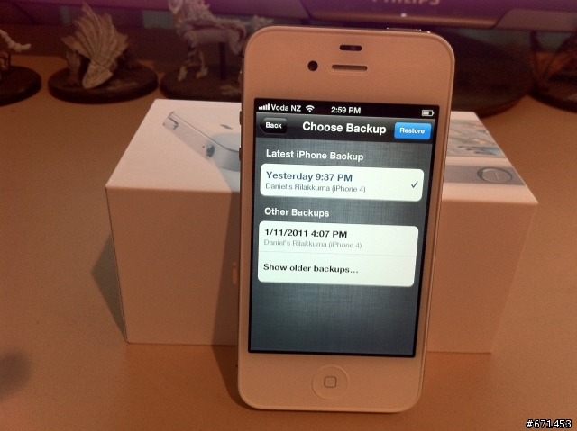 iPhone4s 南半球開箱