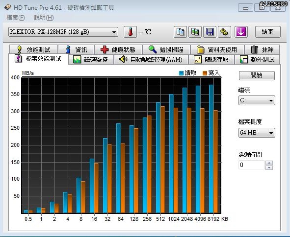 (12/11更新 更換主板AS SSD分數破800!)PLEXTOR M2P 128G開箱