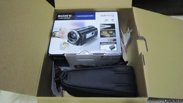 Sony HDR-PJ10 開箱