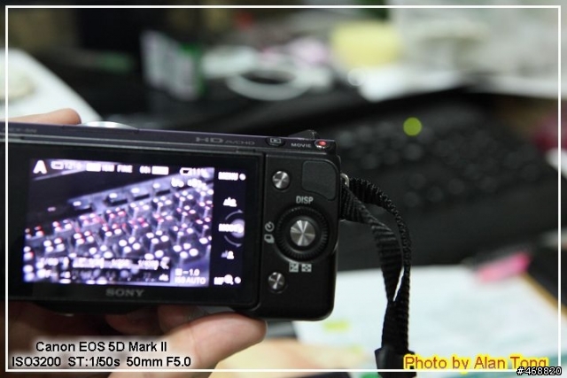 NEX-5N + Hawk's 轉接環 = m-mount 數位化外掛微距功能