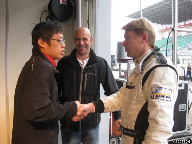 初見Mika Hakkinen!!!
