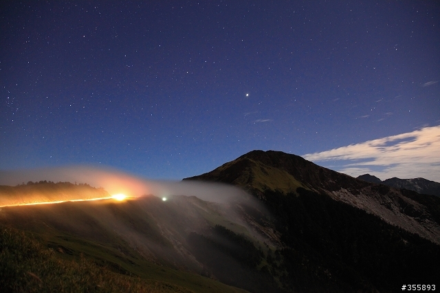 合歡主峰~石門山~夕陽~夜曝~日出~藍天~