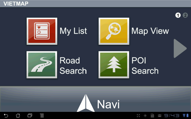 Android 越南 PAPAGO- VietMap X8A