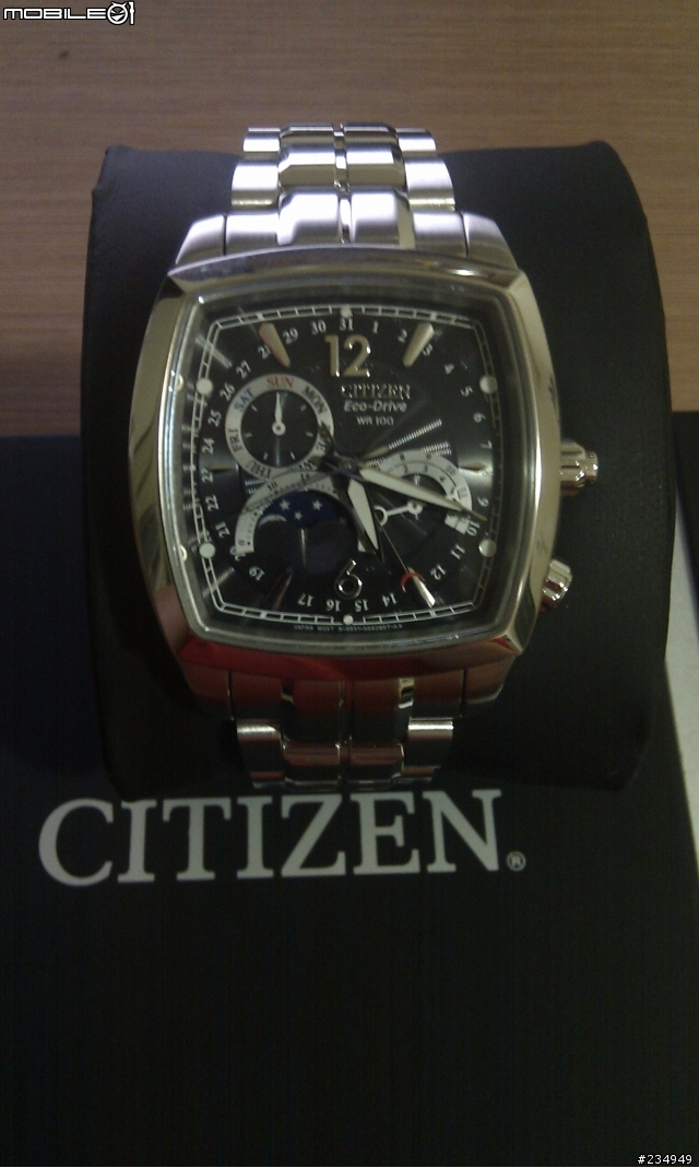 開箱~CITIZEN 光動能 AP1031-51E