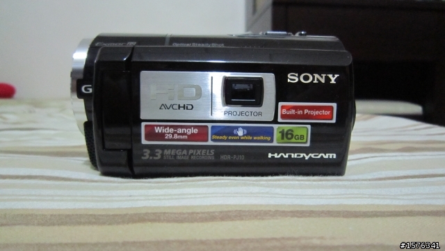 Sony HDR-PJ10 開箱