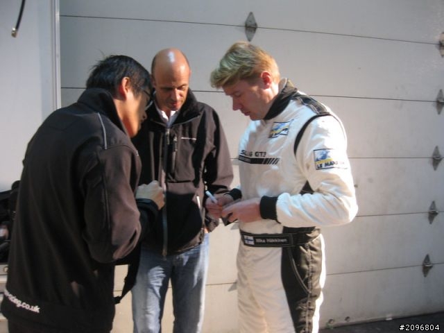 初見Mika Hakkinen!!!