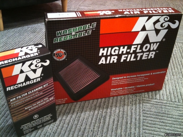 C30的 K&N濾網開箱~(自我感覺良好)的5HP+動力提昇!!