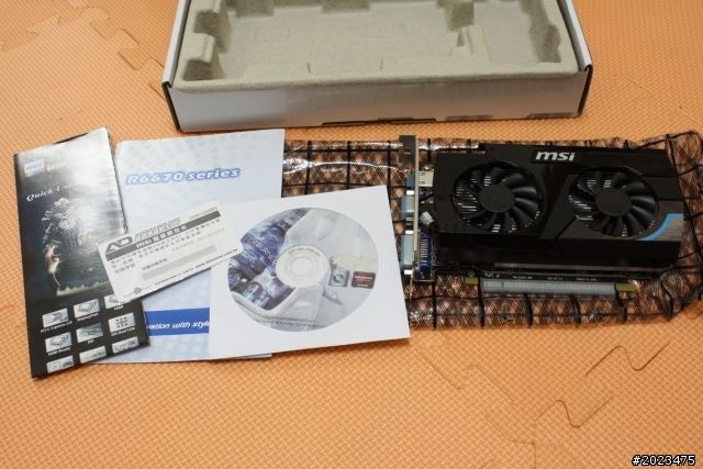 【開箱文】微星 R6670-MD1GD5