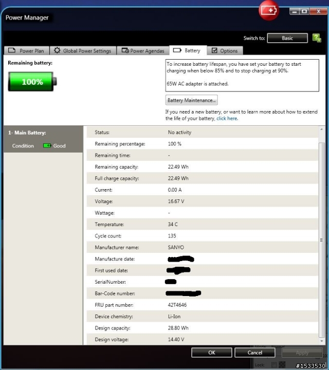 ThinkVantage-Power Manager 導覽 (ThinkPad電源管理懶人包)