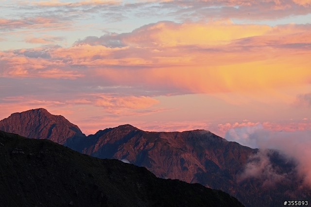 合歡主峰~石門山~夕陽~夜曝~日出~藍天~