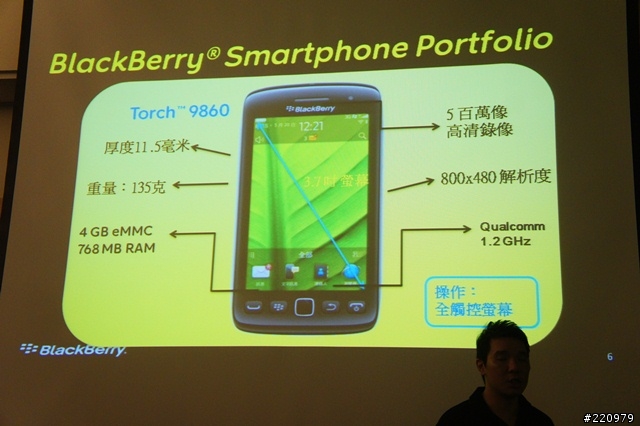 【參加心得】BlackBerry Bold 9900 & Torch 9860體驗會