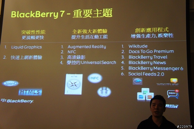 【參加心得】BlackBerry Bold 9900 & Torch 9860體驗會