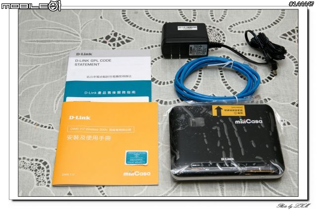我家的 miiiCasa 小雲朵 D-Link DWR-117