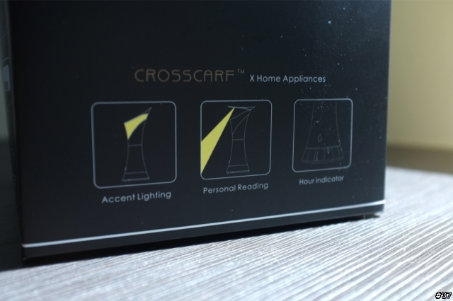 尋覓已久的的氣質檯燈--CROSSCARF LED檯燈開箱
