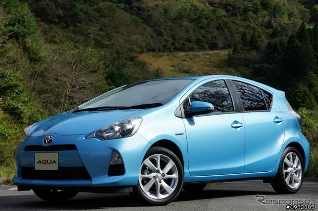 全世界最省油的油電小車 終於出了 TOYOTA AQUA