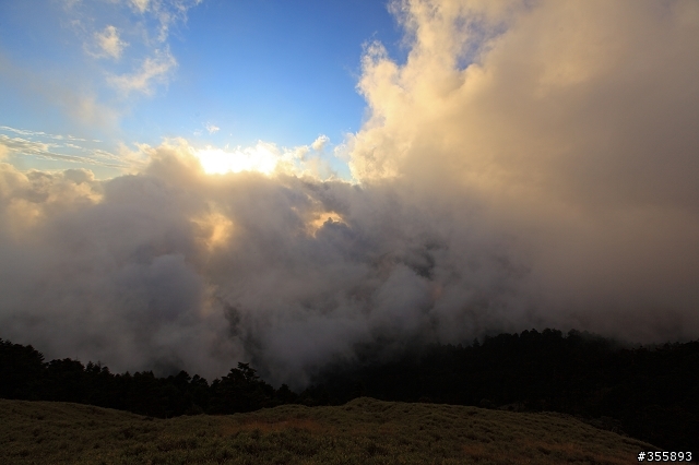 合歡主峰~石門山~夕陽~夜曝~日出~藍天~