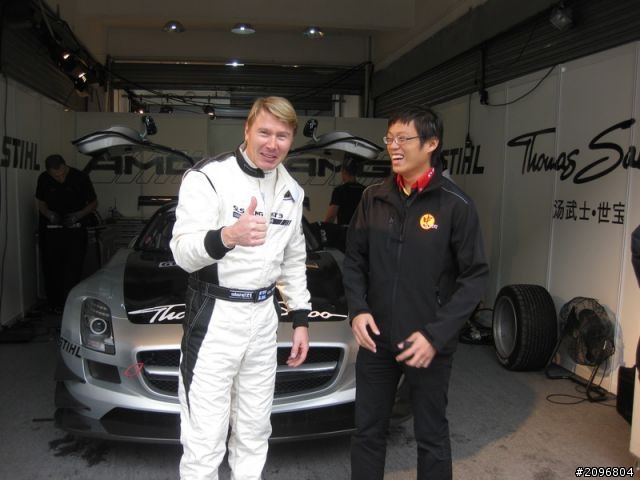 初見Mika Hakkinen!!!