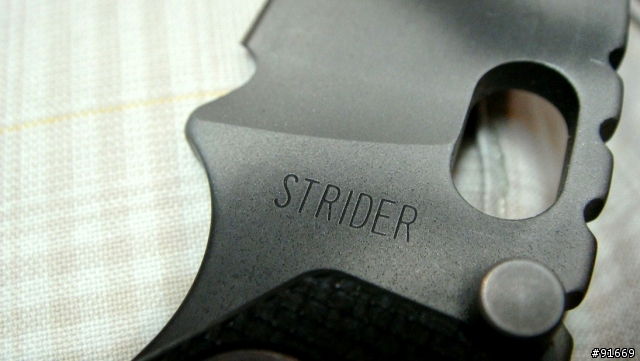 個人心目中最完美折刀~STRIDER SNG