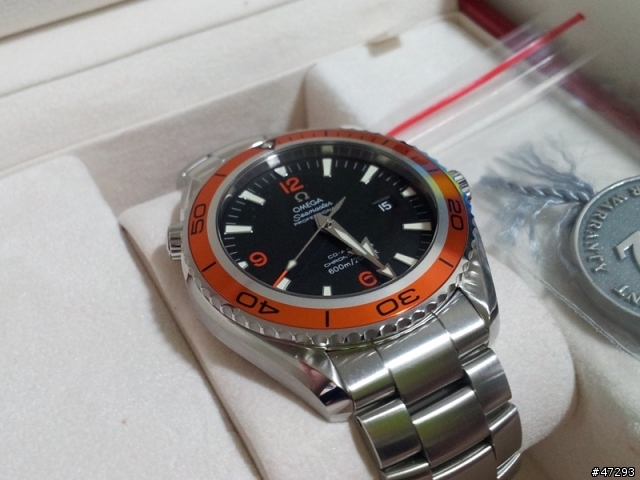 OMEGA 橘海馬+PANERAI 111