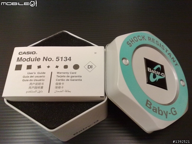 熊仔也愛錶~新入手系列之女友的BABY-G我來開箱!!豹紋的唷~~