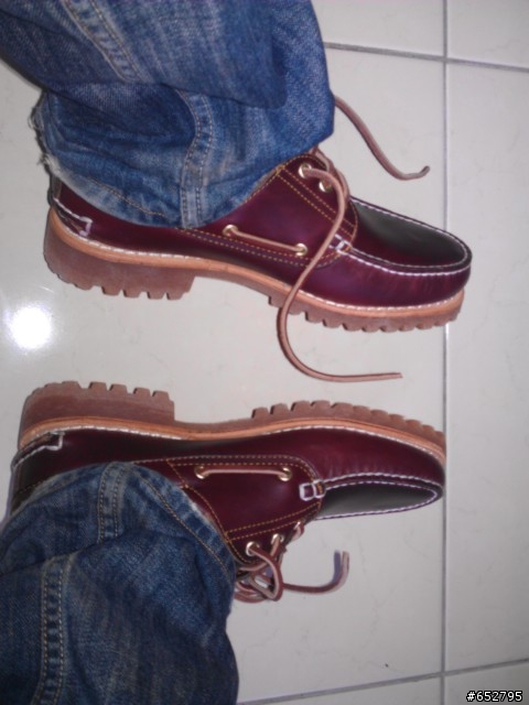 (來自MO01市集開箱)Timberland 50009酒紅雷根鞋