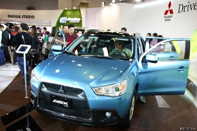 2012台北車展三菱攤位現場活動直擊!!