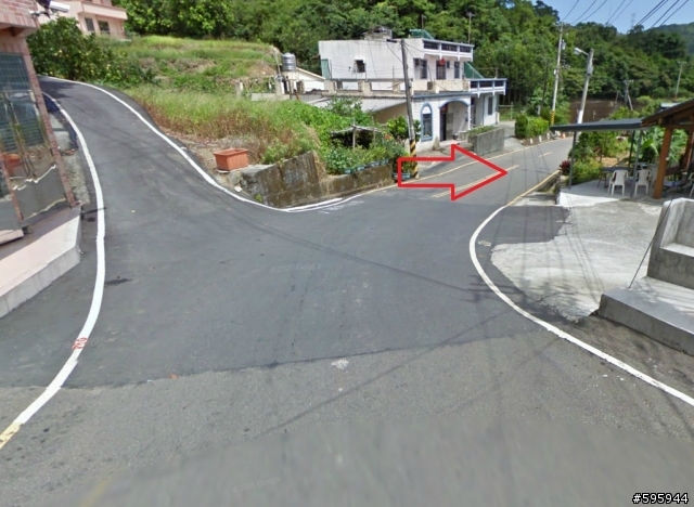 先用Google Map街景探勘陽金超馬路線叉路路標位置