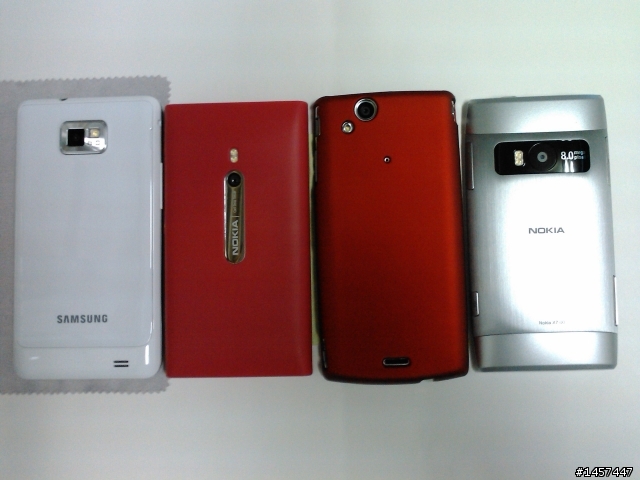 (不專業開箱) 男人也可以拿桃紅色Lumia 800