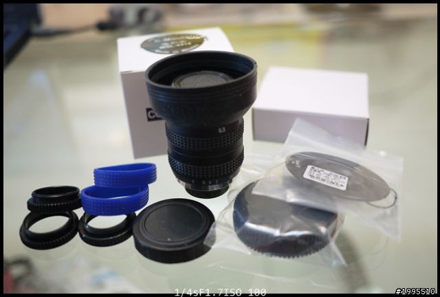 平價CCTV WSL 24mm F1.4 開箱加評測