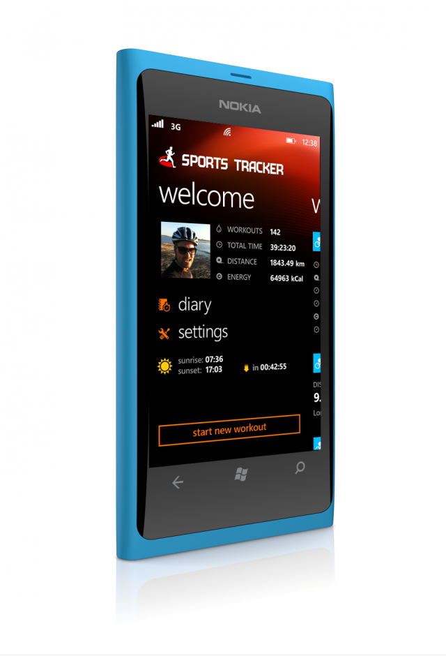 Sports Tracker 發佈 Windows Phone 版