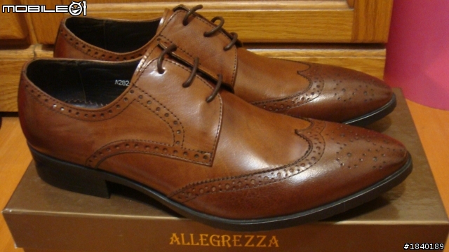 ALLEGREZZA雕花鞋開箱