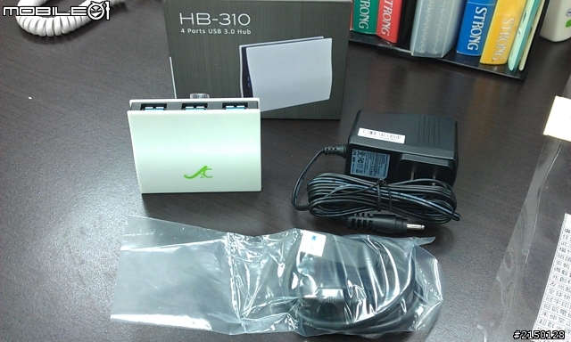 【開箱】J2C 4埠USB3.0 HUB 集線器