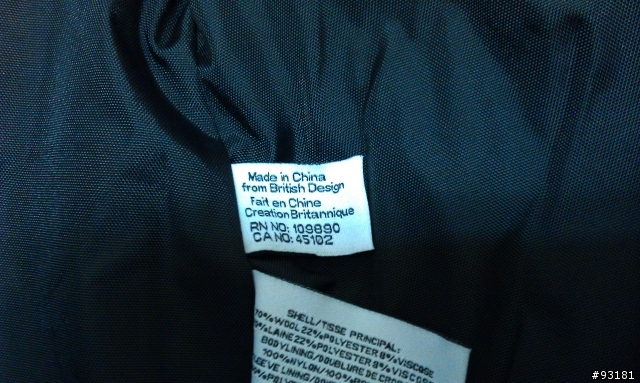 (開箱+實穿)超級跩軍裝短版羊毛大衣Superdry Retro Vintage Pea Lite Jacket