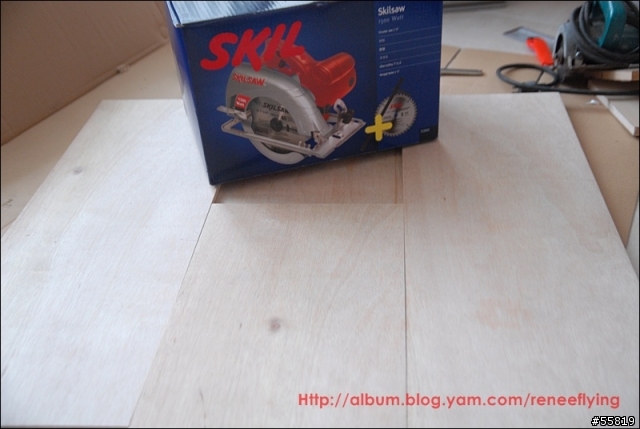 可收納式圓鋸機台DIY